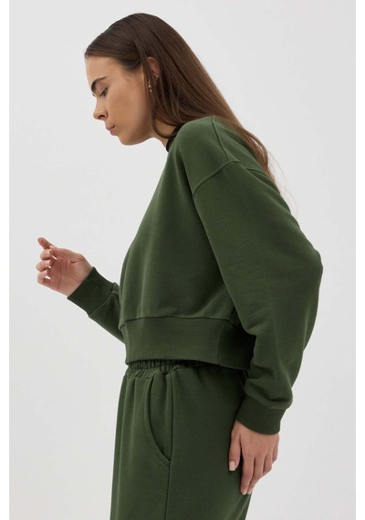 Buly Cozy Bisiklet Yaka Sweatshirt Çok Renkli