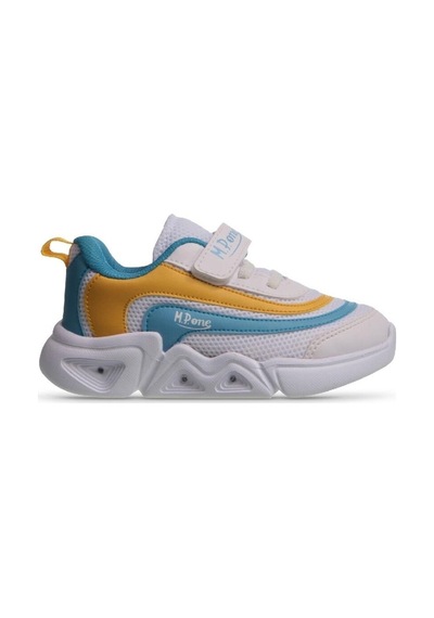 M.P One Çocuk Velcro Beyaz-mavi Sneaker Beyaz - Mavi