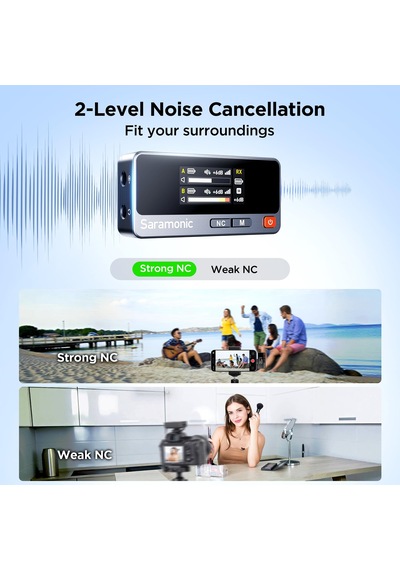 Apple Uyumlu iPhone Android İçin Saramonic Air-02 Kablosuz Mikrofon, Çift Yaka Mikrofonu, 300m, 48khz/24-bit, Tiktok Youtube Canlı Yayını İçin Mini Mikrofon Cep Telefonu, Röportaj, Podcast, Vlog Video Kaydı Apple Uyumlu iPhone Android İçin Saramonic Air-02 Kablosuz Mikrofon, Çift Yaka Mikrofonu, 300m, 48khz/24-bit, Tiktok Youtube Canlı Yayını İçin Mini Mikrofon Cep Telefonu, Röportaj, Podcast, Vlog Video Kaydı