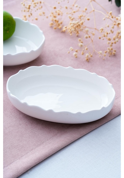 Acar Nirvana Oval Sunum Tabağı - 16.5 Cm
