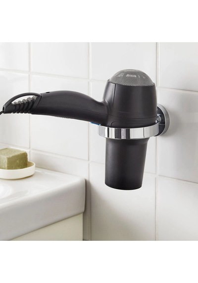 Ikea Bobsjön Saç Kurutma Makinesi Askısı 9 Cm Krom
