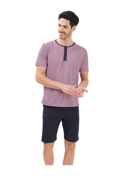 Yeni İnci Viskon 3'lü Erkek Pijama Takım Epj825 001