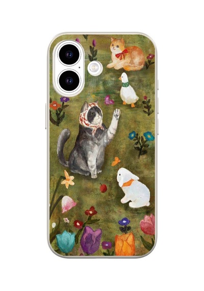 Arvencase Apple iPhone Uyumlu 17 Uyumlu Hd Kalite Orta Sertlikte Baskılı Desenli Silikon Renk6 Renk6