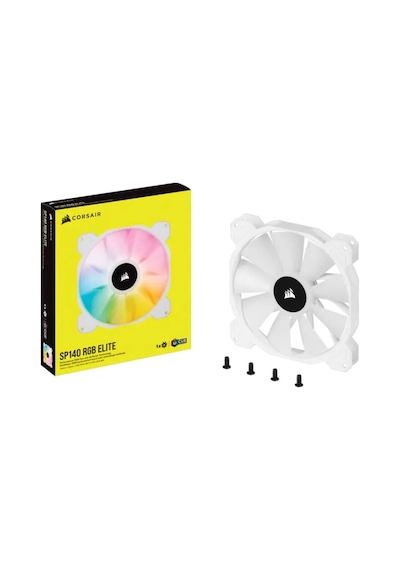 Corsaır İcue Sp140 Elıte Rgb Beyaz 140mm Kasa Fanı Co-9050138-ww