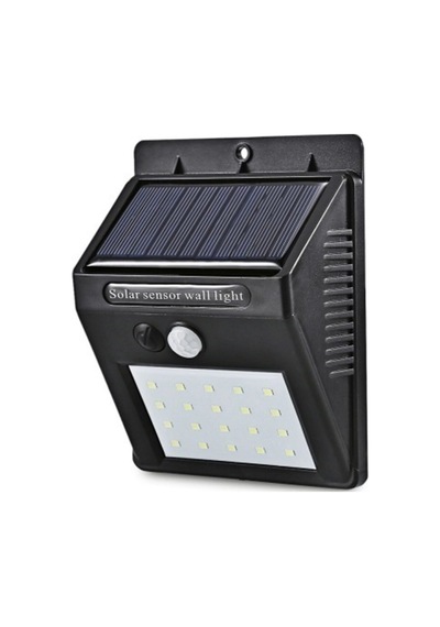 Solar Güneş Enerjili 20 Led 1w Ledli Bahçe Aydınlatma Dış Mekan Lambası Hareket Sensörlü Beyaz