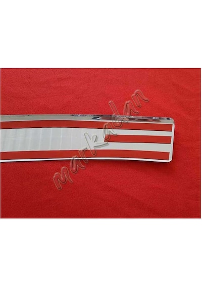 Markadan Vw T5 Caravelle Krom Arka Tampon Eşiği 2003-2014 Paslanm