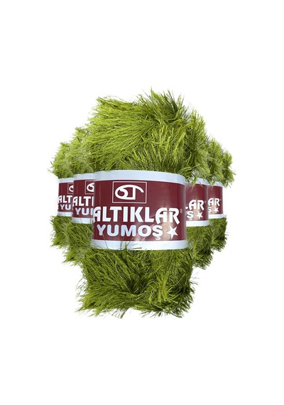 5 Adet Yumoş Sakallı El Örgü Ipi Yünü 44