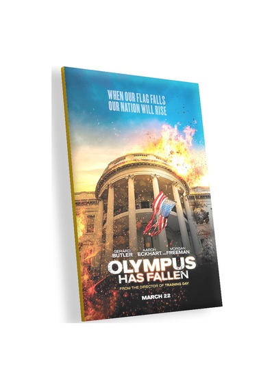 Cakasepetim Chute De La Maison Blanche Film Poster Ahşap Mdf Tablo