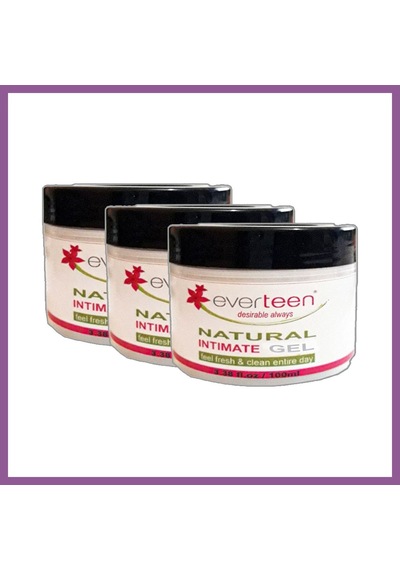 Bezos Everteen Bayan Gel 3adetx100 Ml Ölçeğinde Hijyenik Jeli Rengaren