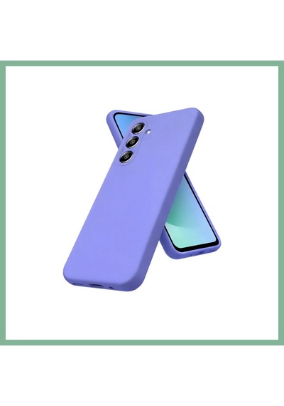 Bşkvirgo Samsung Galaxy S26 Fe Nano İçi Kadife Silikon - Lila Bsk2026