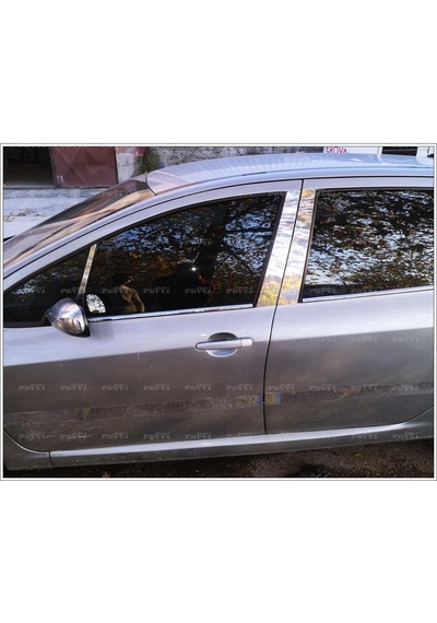 Ebal Otomotiv Peugeot 307 Krom Kapı Direk Seti 6 prç P.Çelik 2000 üzeri