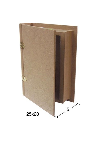Ahşap Orta Kitap Kutu Ku254