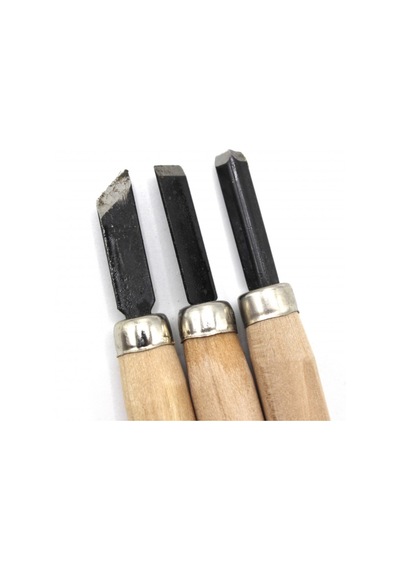 Ahşap Oyma Bıçağı 3'Lü Set