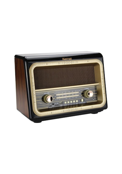 Kemai Md-1911Bt Şarjlı Nostaljik Bluetooth Fm Radyo Usb Sd Mp3