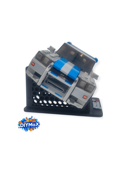 Speed Champions Standı Araç Sergileme Aparatı Model Vitrin Standı - Siyah