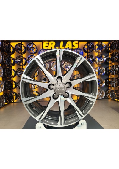 4 Adet Audi  7.5 17 5 112 Et33 66.5 Gun Mack Jant Revize Edilmiş Takım