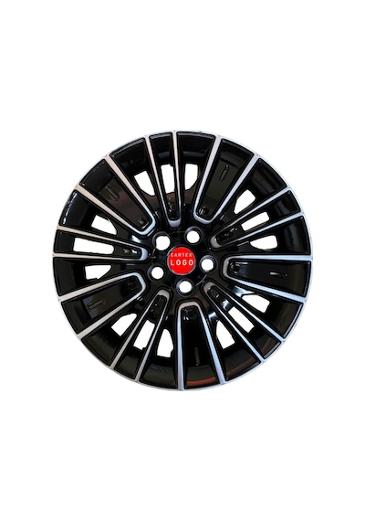 Fiat Egea Urban 16"inç Siyah Gri Kırılmaz Jant Kapağı 4 Adet 1 Takım