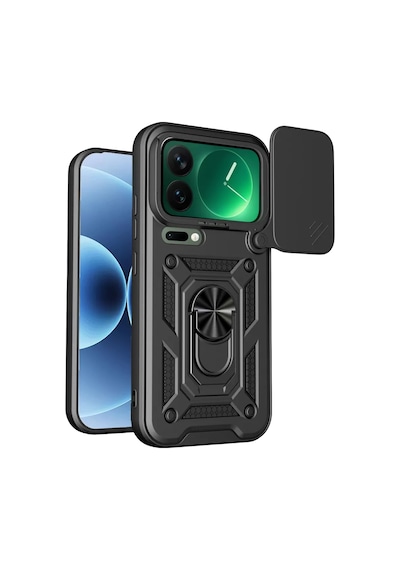 Newface Xiaomi Mi 17 Pro Pars Lens Yüzüklü Silikon - Siyah