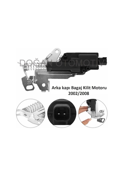 Ford Fiesta (Içten Açilan) Bagaj Kilit Açma Motoru 2002/2008 236855323