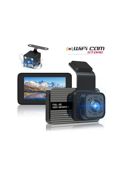 2mp 3 İnç Ultra Geniş Açı Lensli Full Hd Araç Kamerası