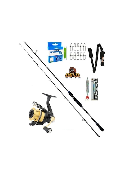 Daiwa Rs 4000 Oslo Legend 270cm 7-40gr 8 Örgü Spin Olta Seti
