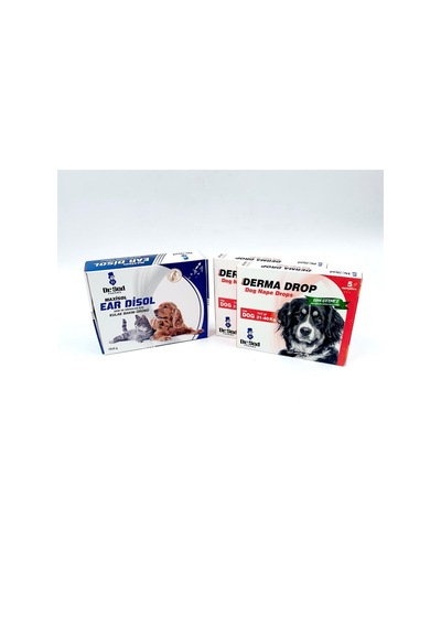 Dr. Sed Derma Köpek 21-40 KG Deri Bakım Ürünü 2 Kutu + Kulak Bakım Ürünü