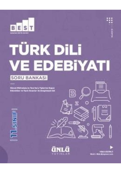 11.Sınıf Türk Dili ve Edebiyatı Soru Bankası Best - Ünlü Yay