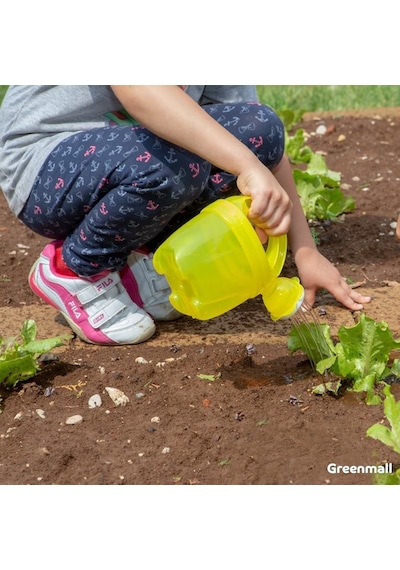 Mini Bahçe Ve Plaj Aletleri Seti Pembe Çok Renkli