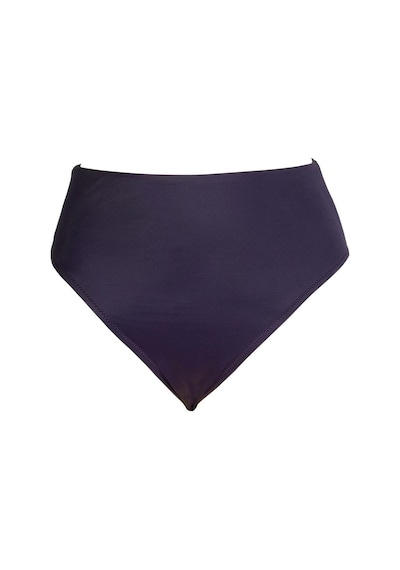 Endeep Kadın High Leg Yüksek Bel Mor Bikini Altı-mor Mor