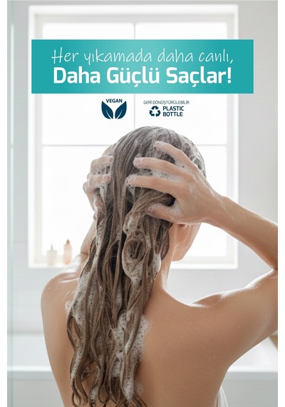 Ylang Ylang&lipozomed C Yıpranmış Ve Zayıf Saçlar İçin Onarıcı Şampuan 1000ml-vegan Tüm Saç Tipleri