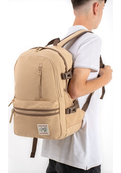 Ventis Quality Unisex, Ultra Hafif, Çok Cepli, Sırt Çantası Kum Beji Model: Vnt-3c