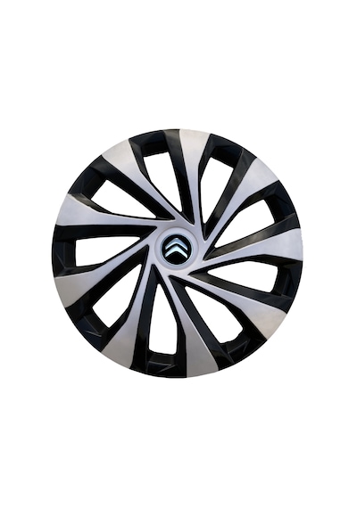 Citroen Nemo 15'' inç Uyumlu Jant Kapağı 4 Adet 1 Takım Çelik Görünümlü