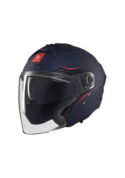 Mt Cosmo Sv Solid A7 Mavi Mat Açık Kask Mat Mavi