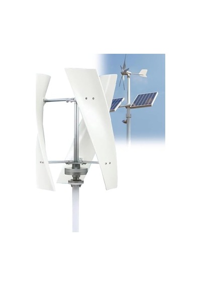 Dikey Rüzgar Türbini Jeneratör Kiti, 16000 W, 12 V/24 V/48 V/110 V/220 V, Küçük Dikey Üç Fazlı Ac Rüzgar Türb
