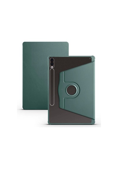 Galaxy Uyumlu Tab S9 Plus Kılıf Zore Termik Kalem Bölmeli Dönebilen Standlı Kılıf