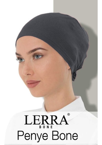 Lerra Dikişli Penye Bone Füme