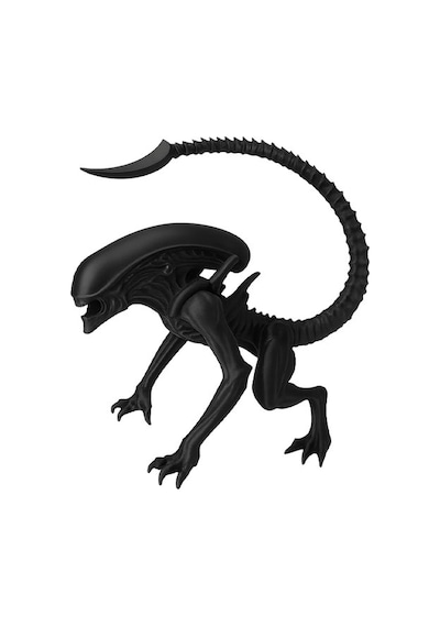 Alien Figürlü Kalemlik Siyah