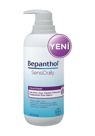 Tr Sensidaily Vücut Kremi, 400 Ml, Prebiyotikli