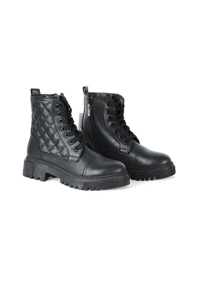 M.P Mp 222-2736zn Siyah Kadın Düz Bot 001