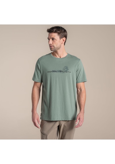 Craghoppers Sabden Ss Erkek T-shirt-yeşil
