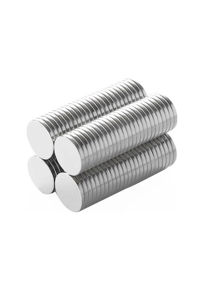 Güçlü 12x2 Mm Neodyum Mıknatıs 20 Adet, Yuvarlak, N35 Kaliteli Ve Dayanıklı Ürün
