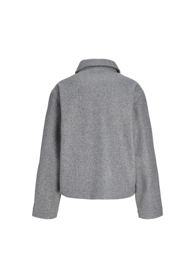 Jack & Jones Kadin Klasik Yaka Ceket - Wilma - 12298706 Medium Grey Melange