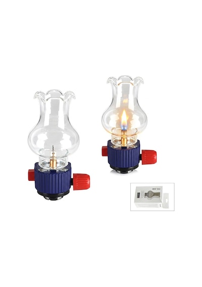 Hasuba Hs-346 909-so Os-606 Dekoratif Gaz Lambası Taşınabilir Ve Cam Hazneli Isıya Dayanıklı Diğer