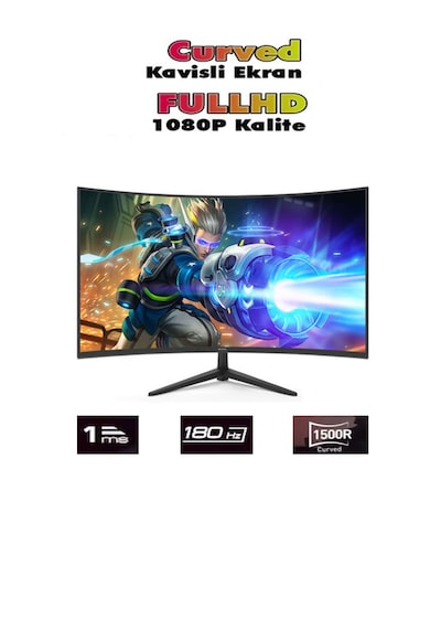 Apphirex TC82X R5-5500 32 GB 1 TB M.2 RX580 8 GB 24'' W10P Masaüstü Oyuncu Bilgisayarı