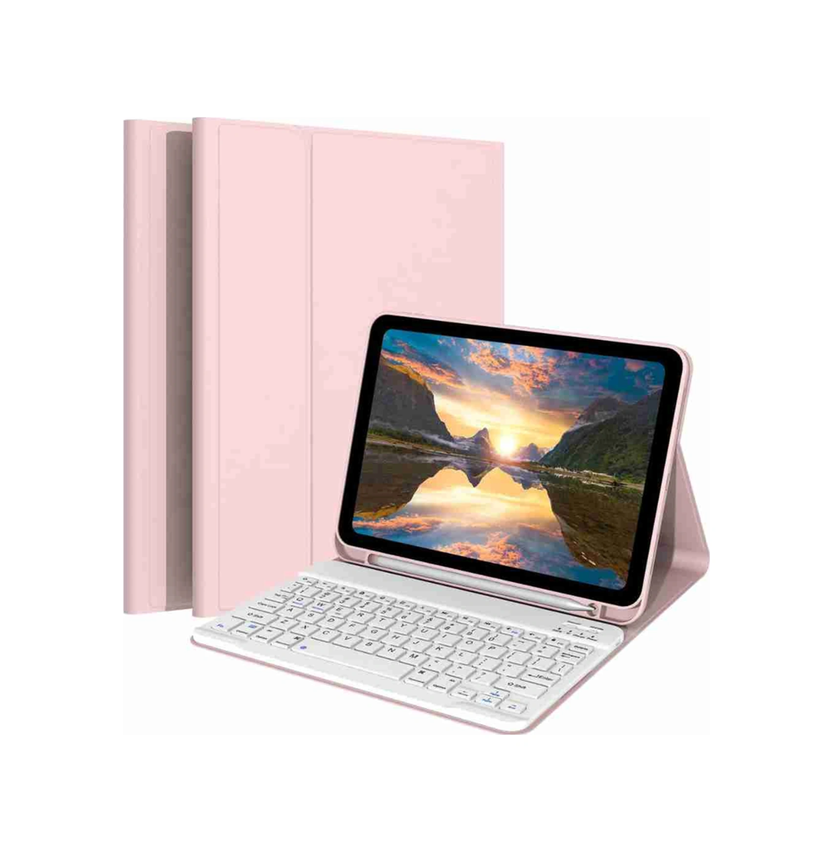 Honor Pad X9 Uyumlu Klavyeli Tablet Kılıfı Klavye + Stand