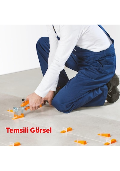 Seviye Tespit Artısı Takoz Pensesi Metal Derz Klipsi Derz Kaması Fayans Yer Döşeme