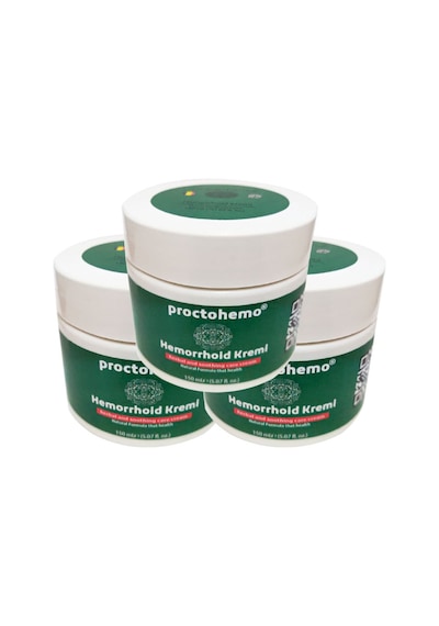 Proctohemo 150 Ml Büyük Boy Analbakım Cream Kişisel Kremi 3 Adet
