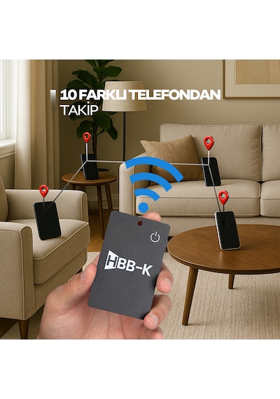 Hbb-k Apple Uyumlu iOS &android Akıllı Kart Siyah 1 Adet