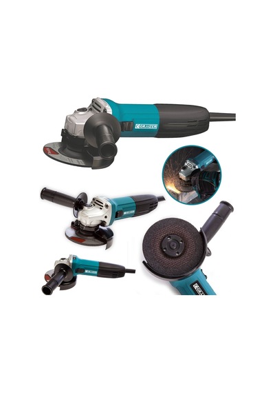 Pro Graizer M2000 125 MM 2000 W Sjs Çift Metal Şanzuman Avuç İçi Taşlama Makinesi