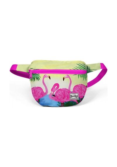 Coral High Pembe Flamingo Çocuk Günlük Bel Çantası - Kız Çocuk Pembe